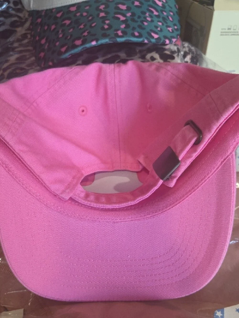 Pink Cactus Embroidered Baseball Cap